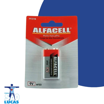 Bateria alfacell 9v unit