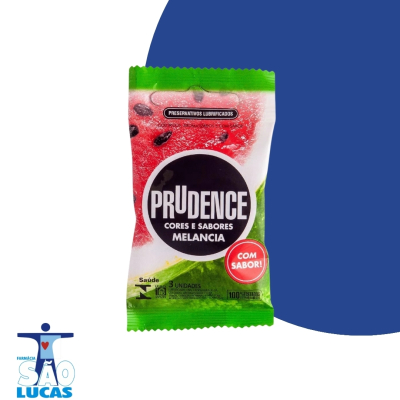 Preservativo prudence melancia 3un