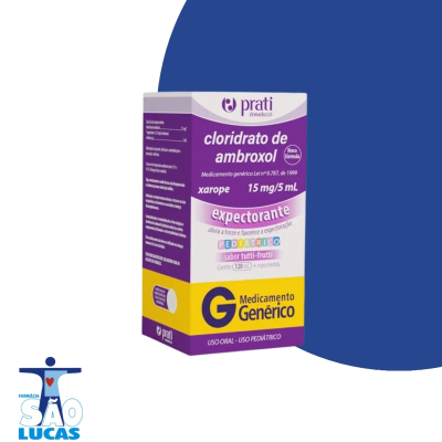 CLORIDRATO DE AMBROXOL PEDIÁTRICO 120ML PRATI