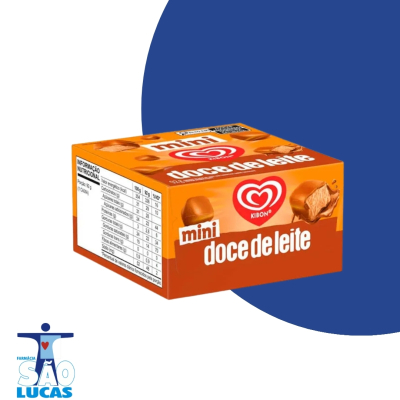 Picole kiibon mini doce leite 92gr