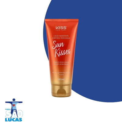 LOÇÃO HIDRATANTE KISS SUN KISSES 180ML